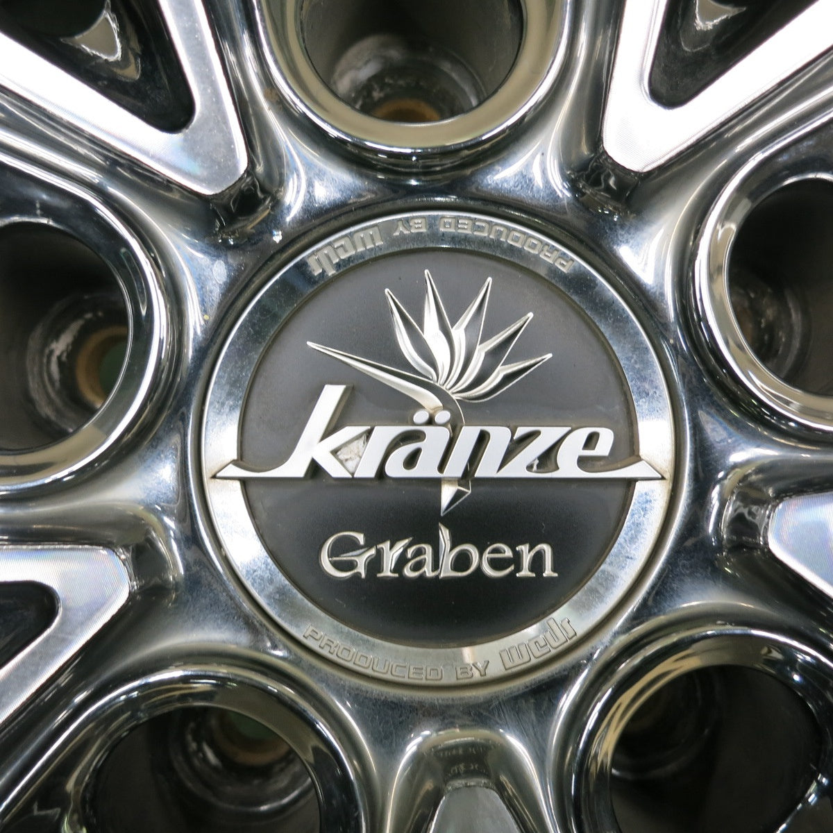 送料無料* 4本価格☆Kranze Graben クレンツェ グラベン 19インチ