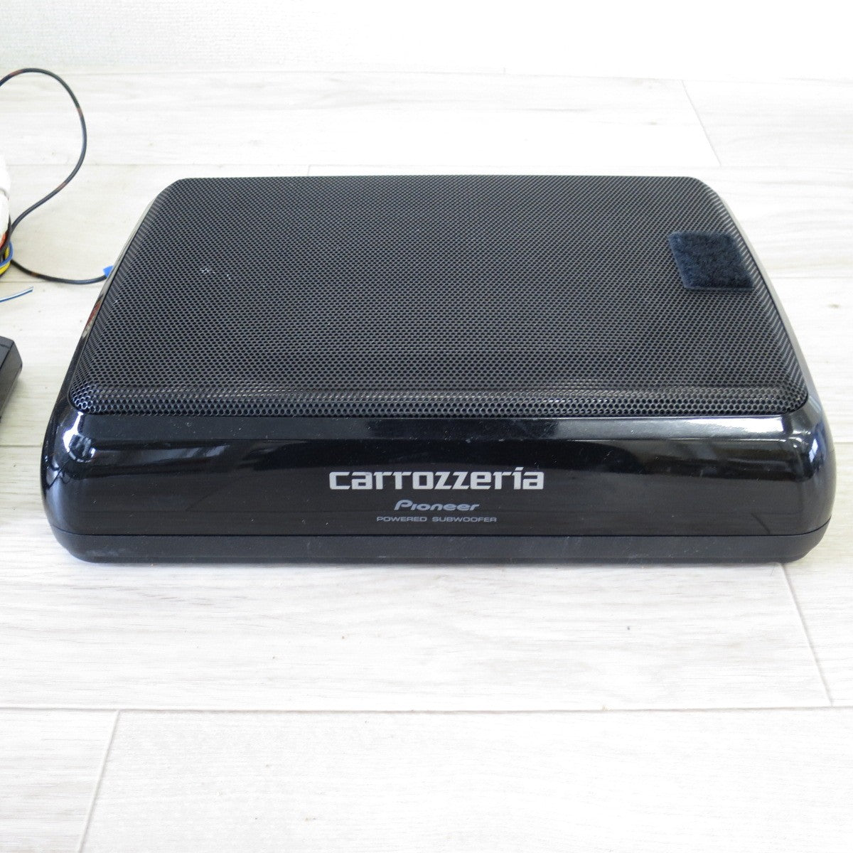 [送料無料] ◇carrozzeria Pioneer パワード サブ ウーハー リモコン 配線 セット TS-WX120A ウーファー カロッツェリア パイオニア◇
