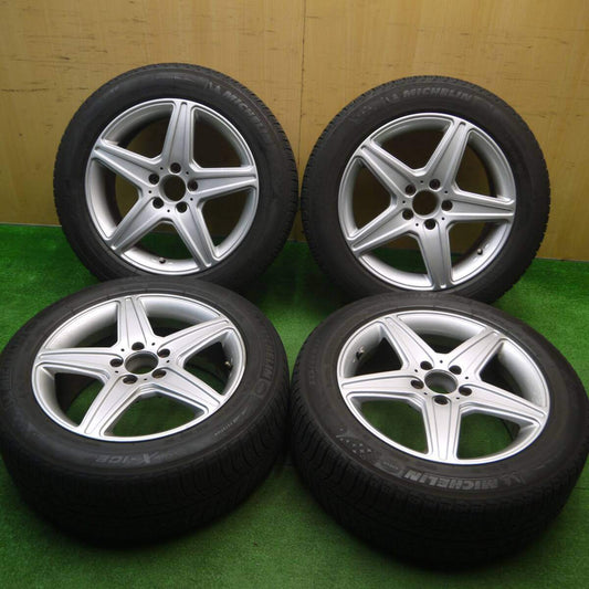 4本価格★ベンツ 等 AGA Burg 225/55R17 スタッドレス ミシュラン X-ICE XI3 17インチ PCD112/5H★5011504Hス