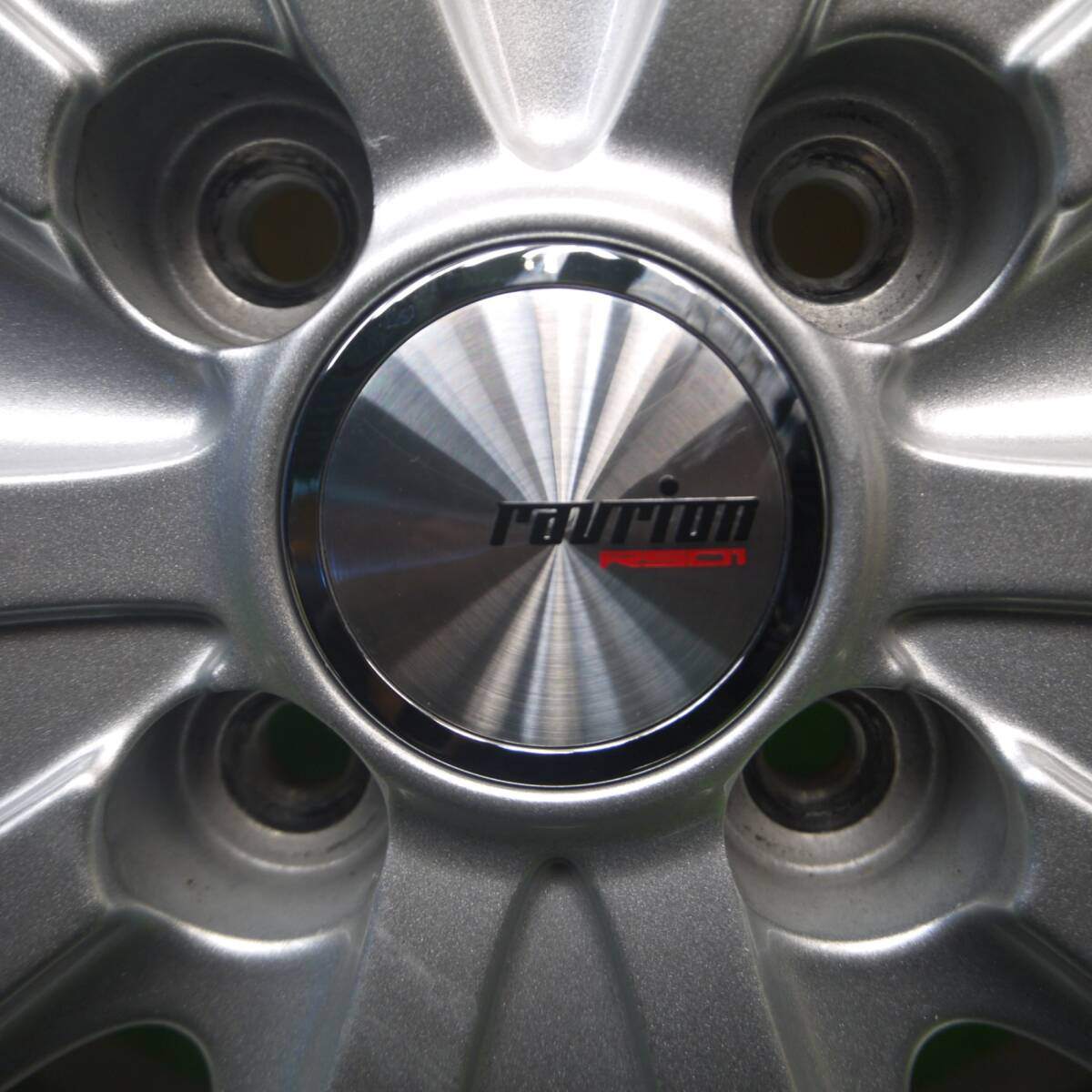 バリ溝！21年！キレイ！ほぼ10分★スタッドレス 185/60R15 グッドイヤー アイスナビ7 ravrion RS01 ラブリオン 15インチ PCD100/4H★5021904Hス