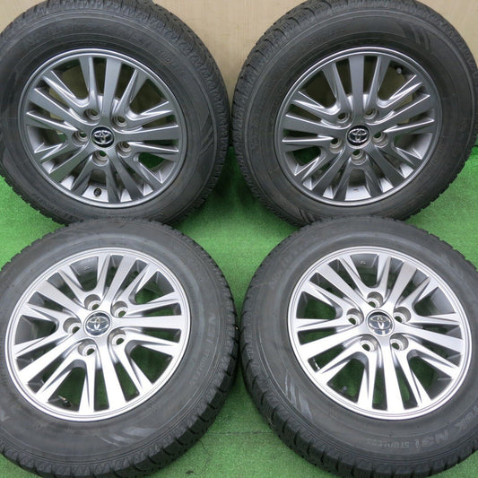 バリ溝！キレイ！9分★トヨタ 80系 ノア ヴォクシー 純正 195/65R15 スタッドレス オートバックス ノーストレック N3i 15インチ PCD114.3/5H★5010503NJス