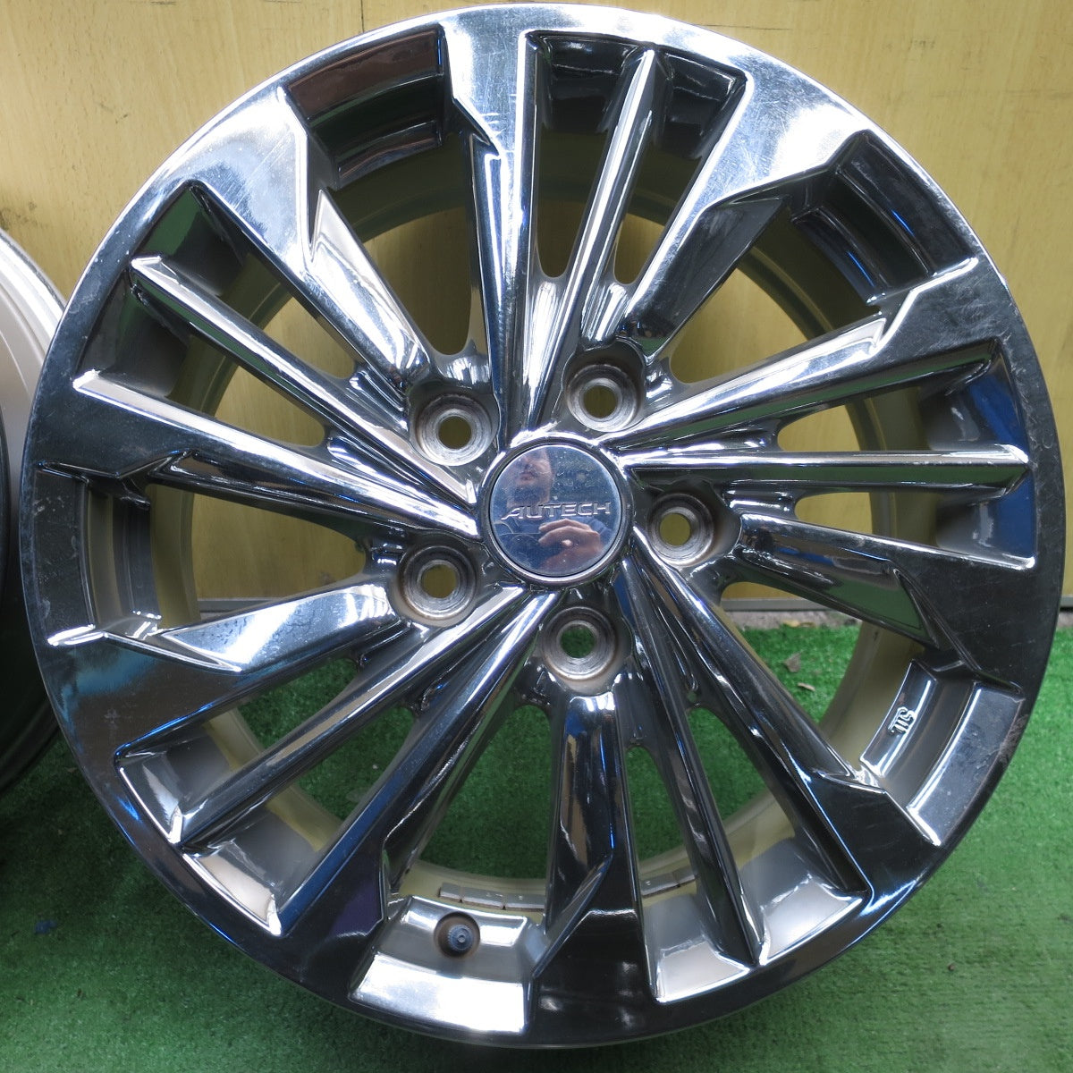 *送料無料* 4本価格★日産 C26 セレナ AUTECH 純正 ENKEI ホイール 16インチ オーテック エンケイ 16×6J PCD114.3/5H★4033001クホ