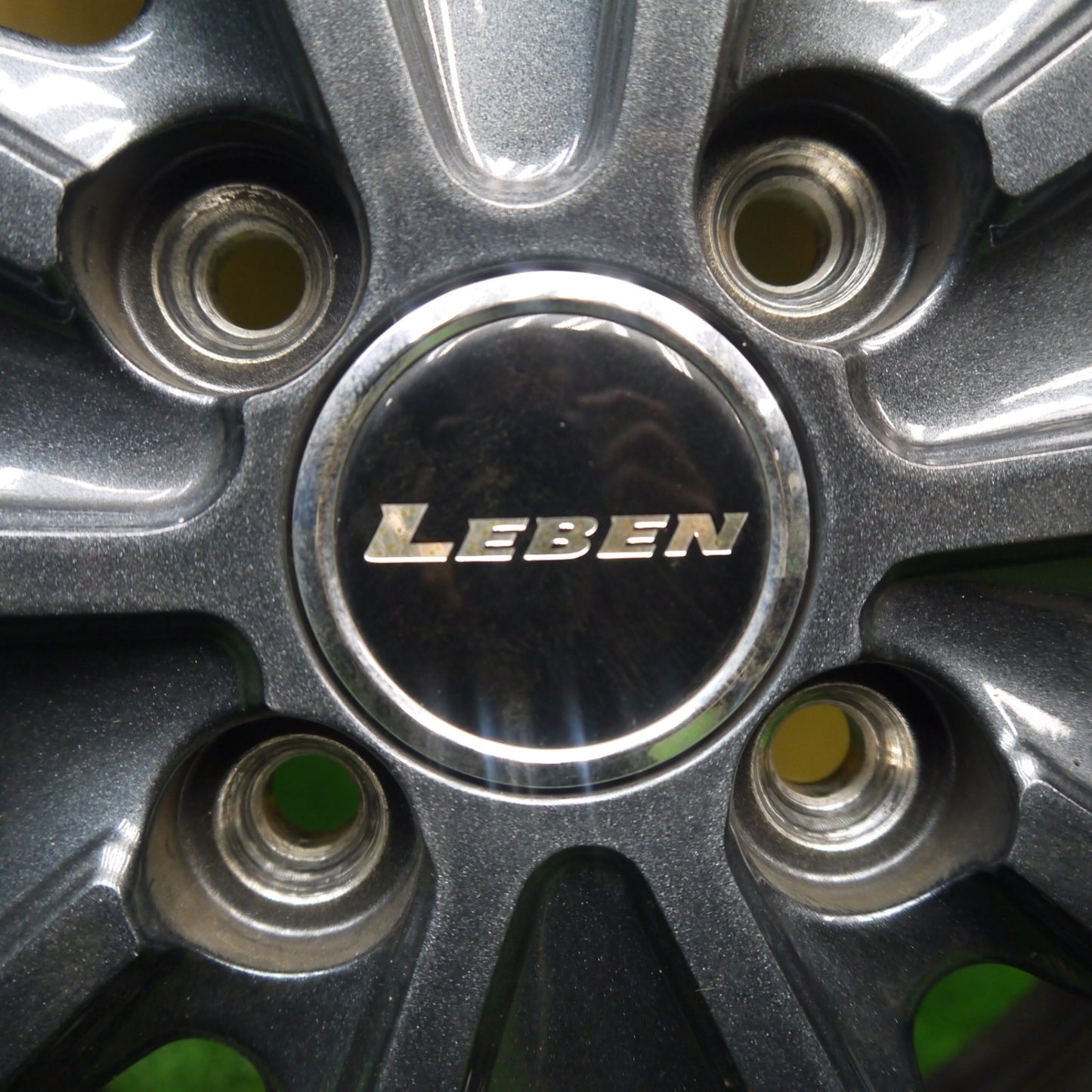 バリ溝！21年！キレイ！9.5分★スタッドレス 155/65R14 オートバックス ノーストレック N3i LEBEN レーベン 14インチ PCD100/4H★5120301Hス