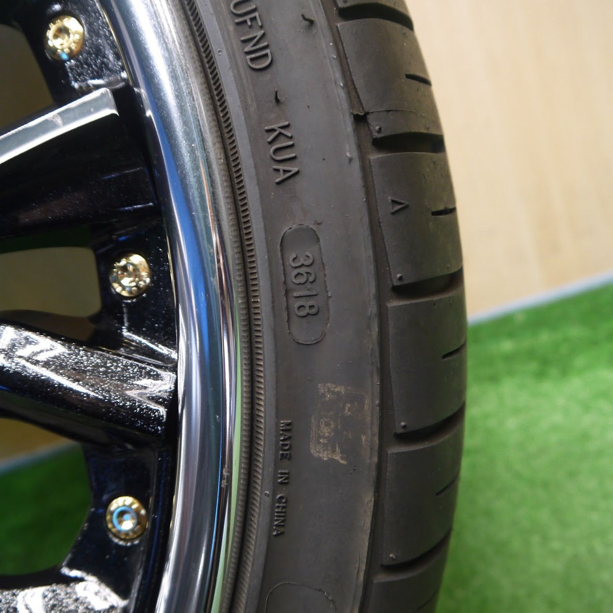 バリ溝！キレイ！9.5分！1本★kranze FELSEN 225/35R20 ROADCLAW RH660 ロードクロウ クレンツェ フェルゼン 20インチ PCD114.3/5H★6041707Hノ