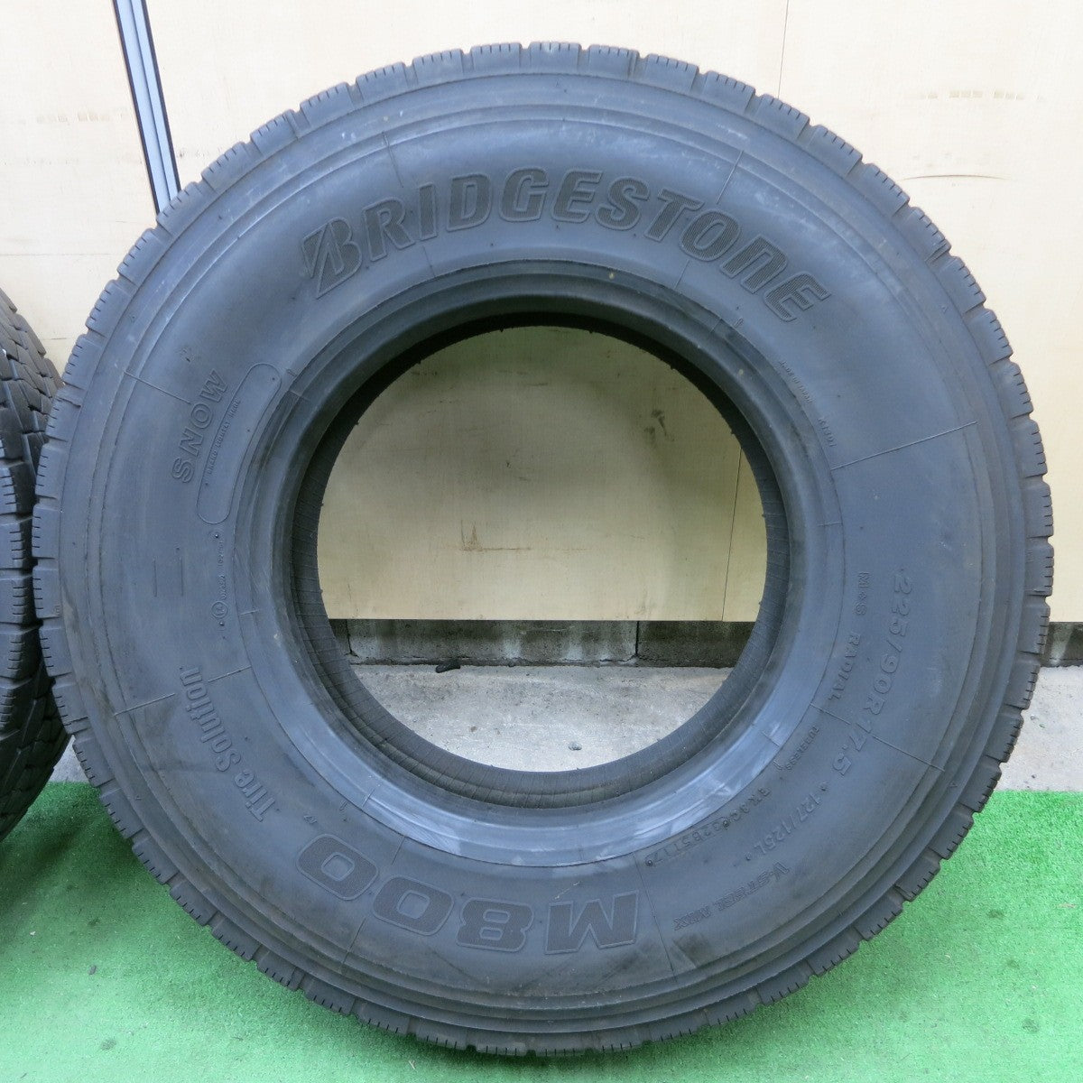 [送料無料] 2本価格★トラック タイヤ 225/90R17.5 127/125L ブリヂストン M800 ミックス オールシーズン 17.5インチ★5031904ナスタ