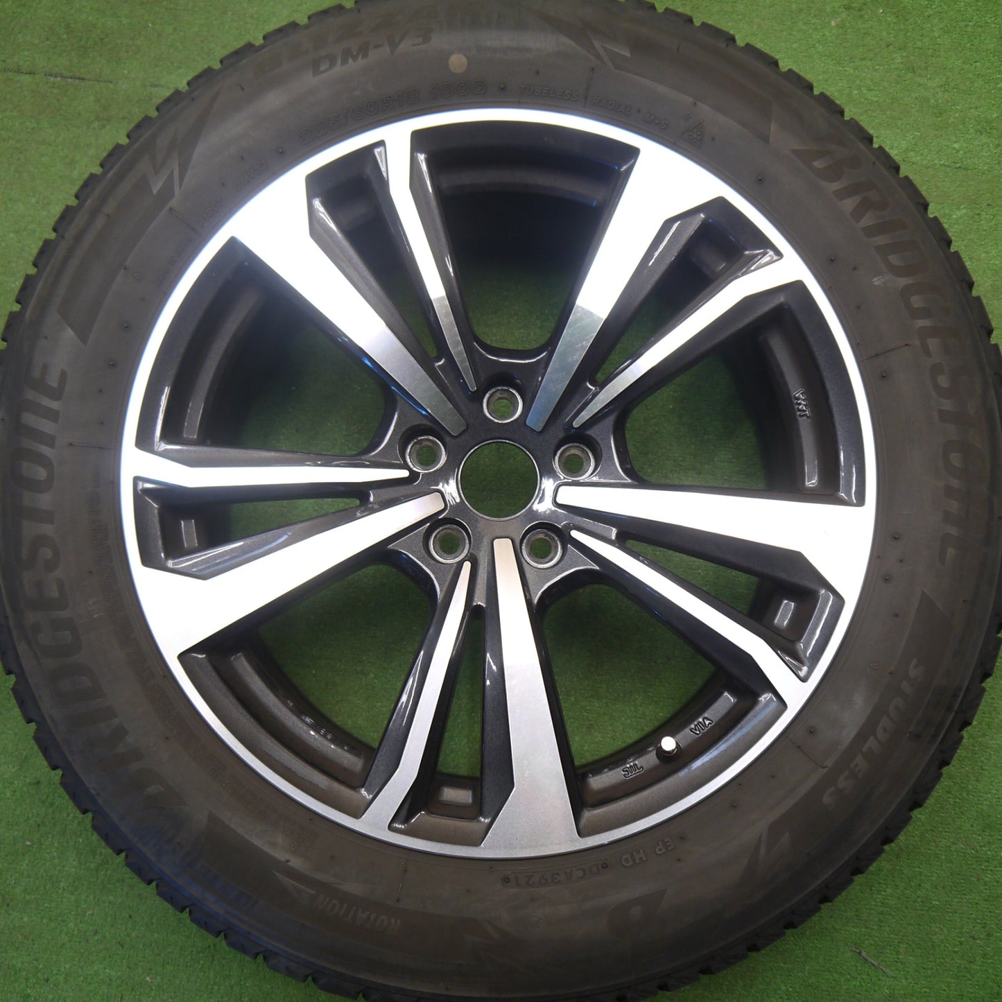 4本価格★BMW 等 smartline 365 225/60R18 スタッドレス ブリヂストン ブリザック DM-V3 スマートライン 18インチ PCD112/5H★6030403Hス