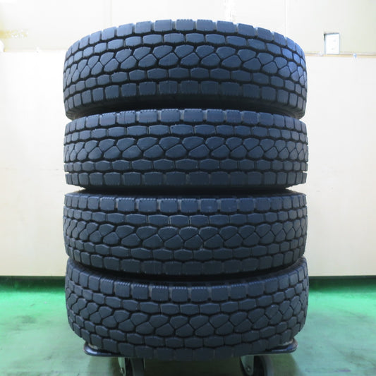 ほぼ未使用！25年★トラック タイヤ 225/80R17.5 123/122L ブリヂストン エコピア M801 Ⅱ ミックス オールシーズン 17.5インチ★5103001イスタ