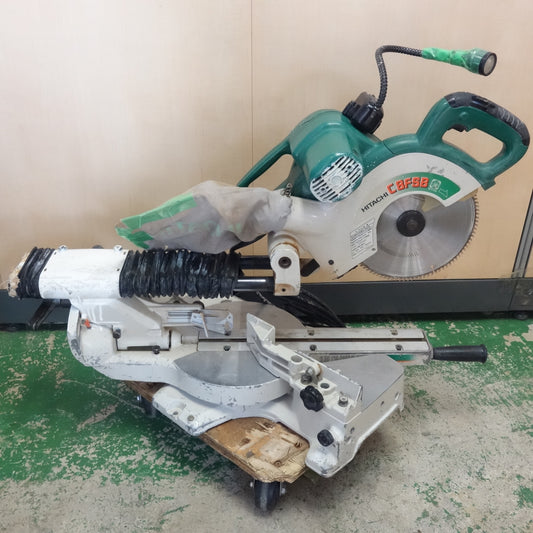[送料無料] ☆日立工機 216mm 卓上 スライド 丸のこ 100V C8FSB 丸鋸 丸ノコ マルノコ 切断機 HITACHI 電動 工具☆