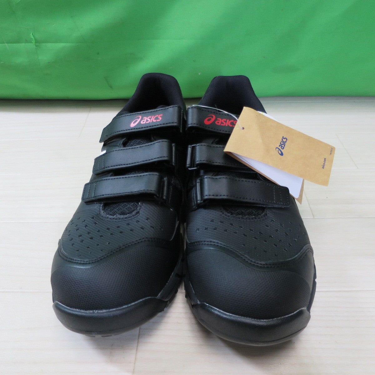 [送料無料] 未使用☆アシックス 安全靴 プロ スニーカー ウィンジョブ 28.0cm ブラック/ホワイト WINJOB CP112 ASICS☆