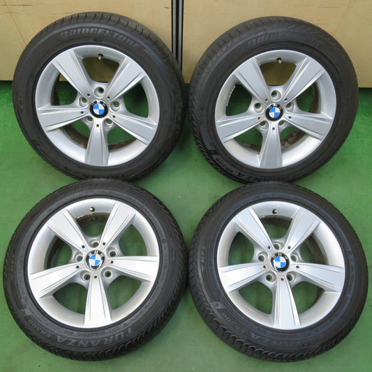 バリ溝！21年！キレイ！9.5分★BMW 1シリーズ F20 純正 205/55R16 ブリヂストン トランザ ER300 RFT 16インチ PCD120/5H★5051211イノ