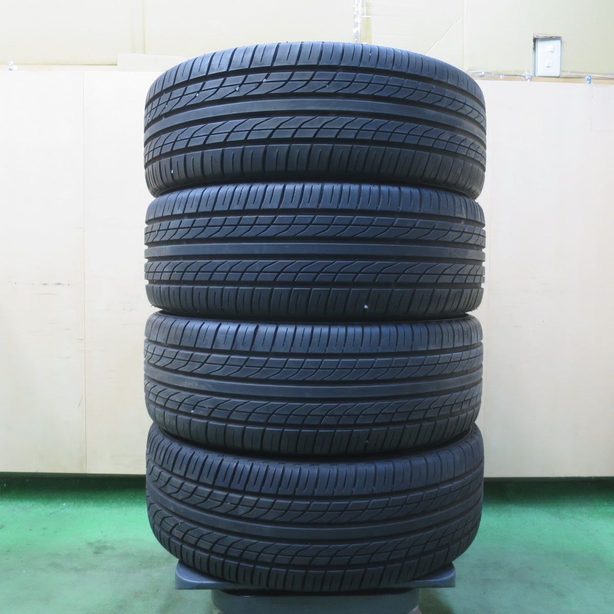 バリ溝！9.5分★S/F STEINER 225/45R18 プラクティバ BP01 ヨコハマ シュタイナー 18インチ PCD114.3/5H★6021504IMノ