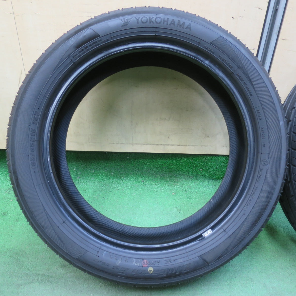 ほぼ新車外し！25年★165/55R15 ヨコハマ BluEarth-ES ES32 ブルーアース タイヤ 15インチ ムーブ キャンバス ウェイク N-BOX 等 軽サイズ★6010712イノタ
