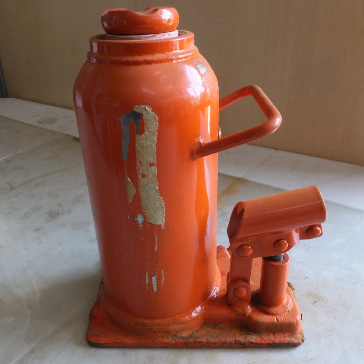 [送料無料] ◆マサダ 油圧ジャッキ MHK-15N 工具 15ton 15トン 15TON 15000kg 油圧式 オイル だるま ダルマ 点検 整備 車載 自動車(2)◆