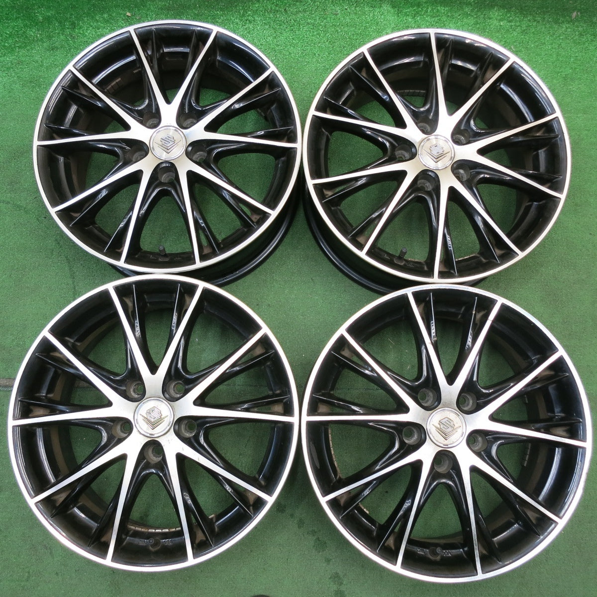 4本価格★STEINER NEX-TX5 17インチ ホイール シュタイナー 17×7J PCD114.3/5H★6050504HAホ