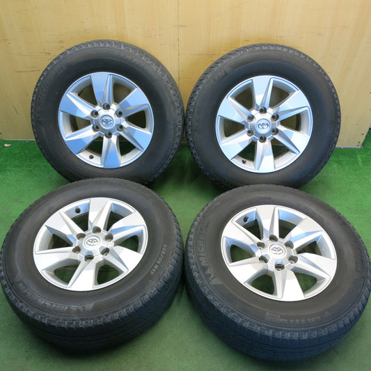 4本価格★トヨタ 150系 ランクル プラド 純正 265/65R17 ミシュラン LATITUDE TOUR 17インチ PCD139.7/6H★6051711HAノ