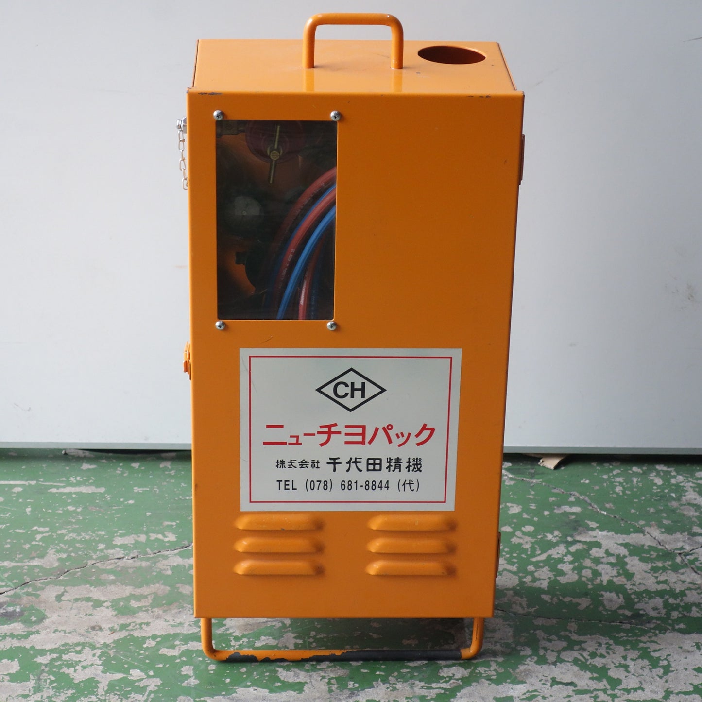 [送料無料] ◆千代田精機 ニューチヨパック 携帯用 ガス 溶断機 可搬式 ボンベ無し◆