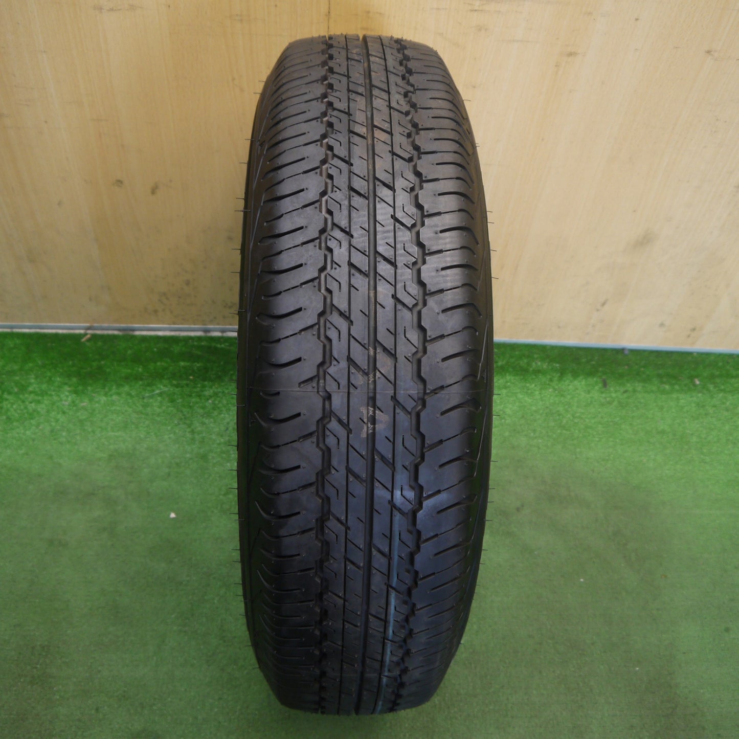 新車外し！23年！1本◎スズキ JB74 ジムニー シエラ 純正 スチール 195/80R15 ダンロップ AT20 グラントレック スペア 15インチ PCD139.7/5H◎6081703Hノ