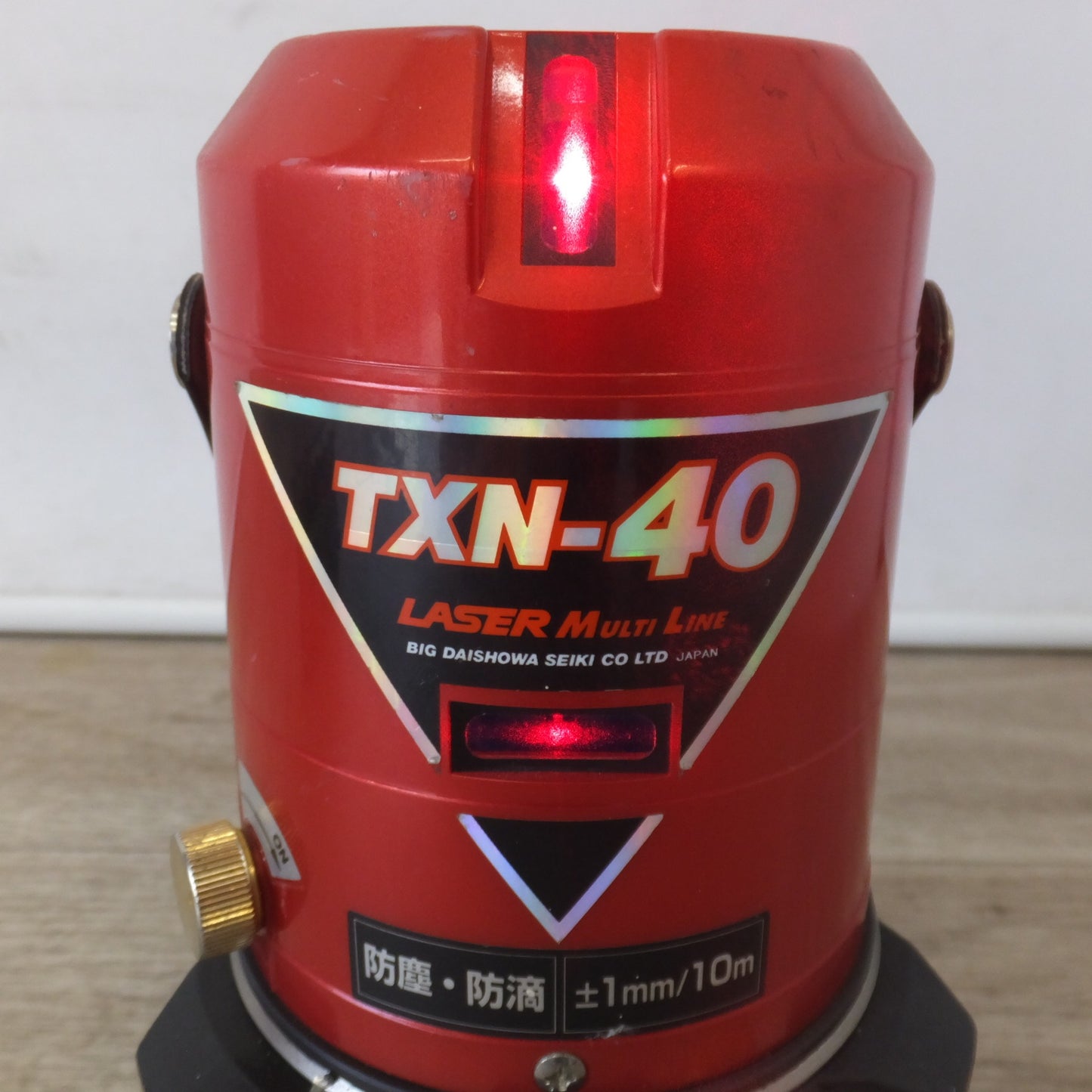 [送料無料] 現状品★大昭和精機 BIG DAISHOWA レーザーマルチライン TXN-40　レーザーレシーバー LR-301　セット★