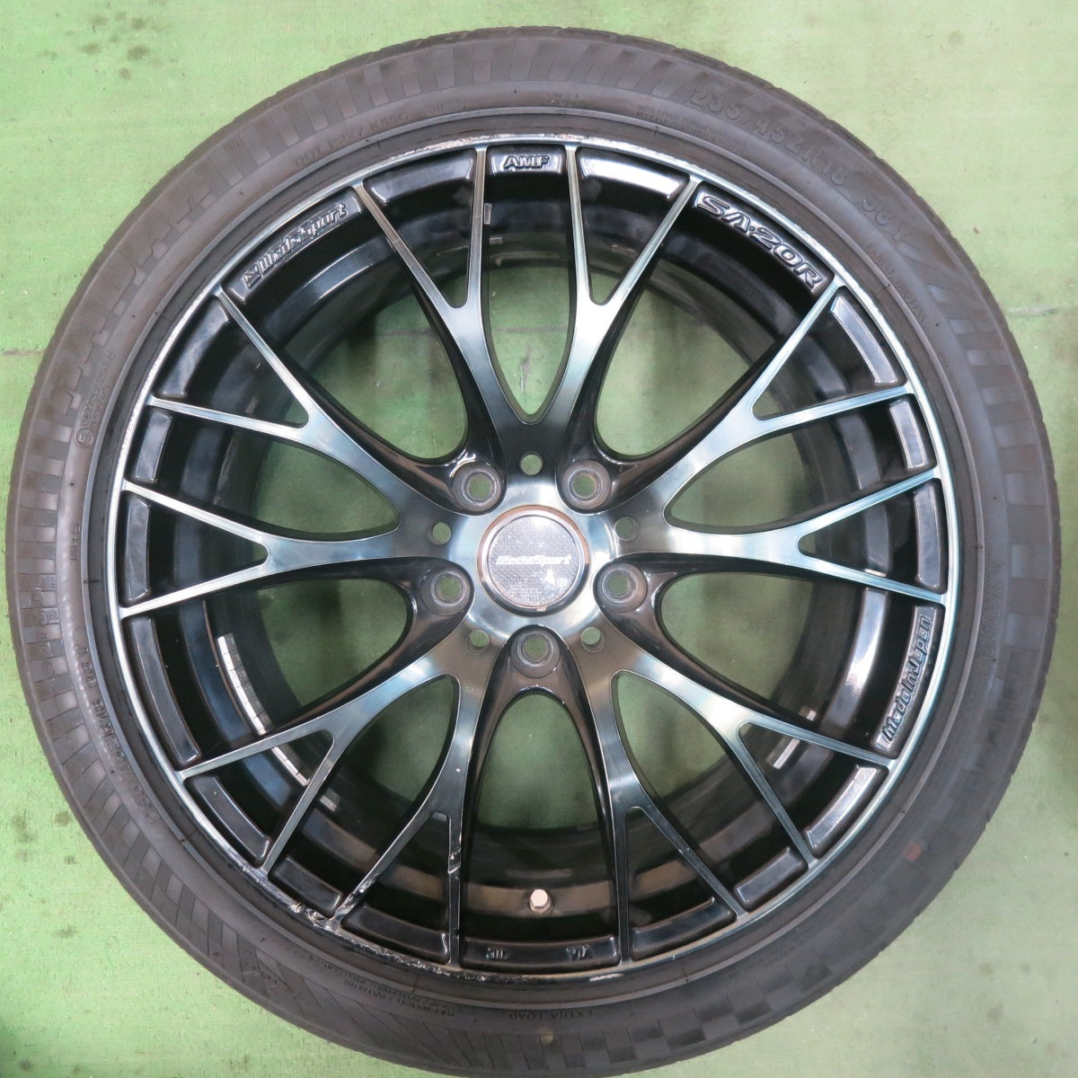 4本価格！22年★WedsSport SA-20R AMF 235/45R18 レーダー Dimax R8+ 18インチ ウェッズスポーツ PCD114.3/5H★6022405SKノ