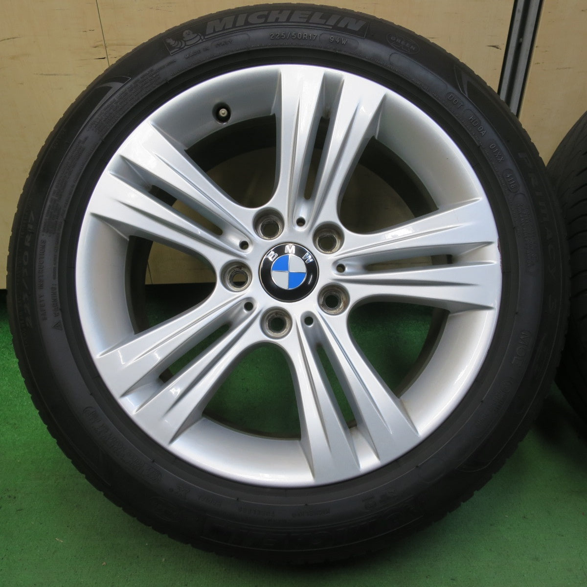 4本価格★BMW 3シリーズ F30 F31 純正 225/50R17 ミシュラン プライマシー3 ZP MOE 17インチ PCD120/5H★5051720イノ