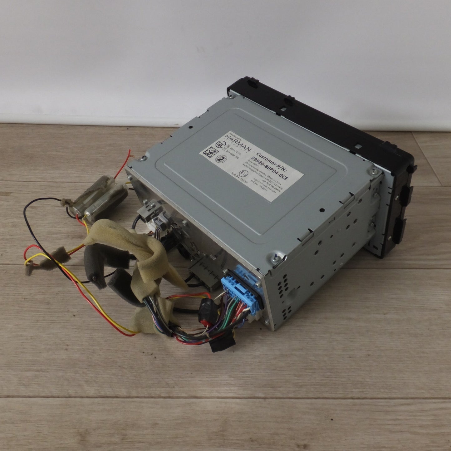 [送料無料] ★HARMAN製 スズキ 純正 メモリーナビゲーション 39920-80P04-0CE[28]★