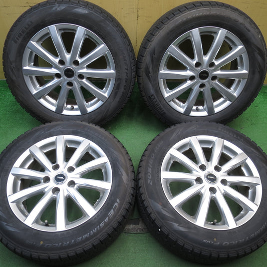 キレイ！21年★スタッドレス 205/60R16 ピレリ アイスアシンメトリコ プラス TOPRUN トップラン 16インチ PCD114.3/5H★5070406NJノ