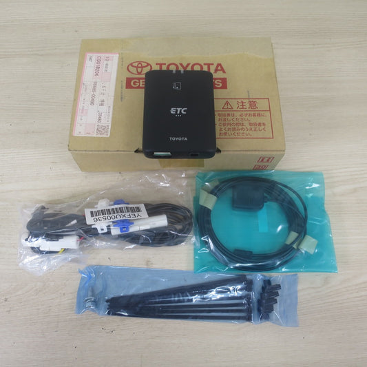 未使用♪トヨタ 純正 ETC 車載器 08685-00490 08686-00390 汎用 ベーシック タイプ カー パーツ♪