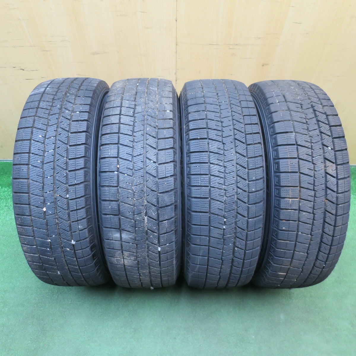 バリ溝！22年！9.5分★プリウス 等 195/65R15 スタッドレス ダンロップ ウインターマックス03 SPORT RUOTA 15インチ PCD100/5H★6032703NJス