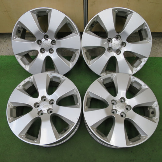 4本価格★スバル BR レガシィ アウトバック 純正 ホイール 17インチ 17×7J PCD100/5H★6031101NGホ