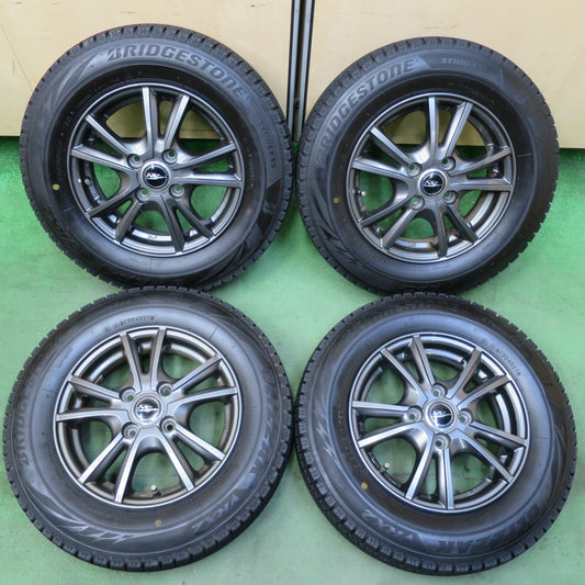 バリ溝！21年！8.5分★スタッドレス 145/80R13 ブリヂストン ブリザック VRX2 NIRVANA NV ニルヴァーナ ニルバーナ 13インチ PCD100/4H★5092008イス