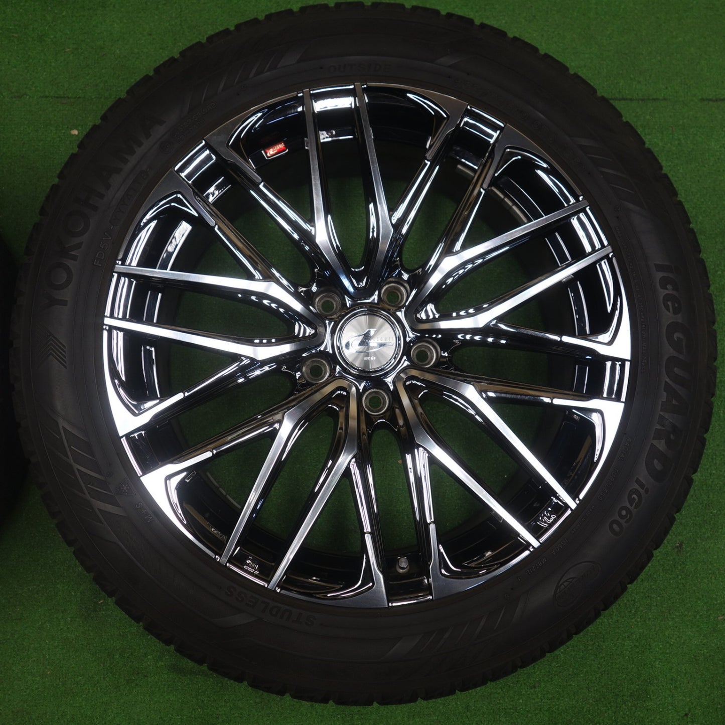 4本価格★LEONIS SK 235/50R18 スタッドレス ヨコハマ アイスガード iG60 レオニス 18インチ PCD114.3/5H★6040901KTス