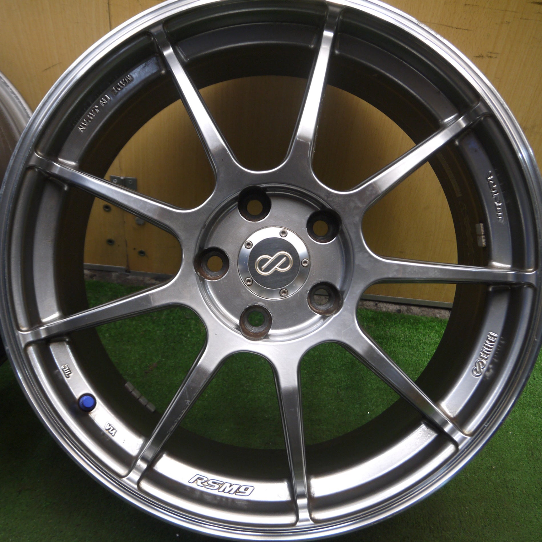 送料無料* 4本価格☆ENKEI RSM9 ホイール 18インチ エンケイ 18×7.5J