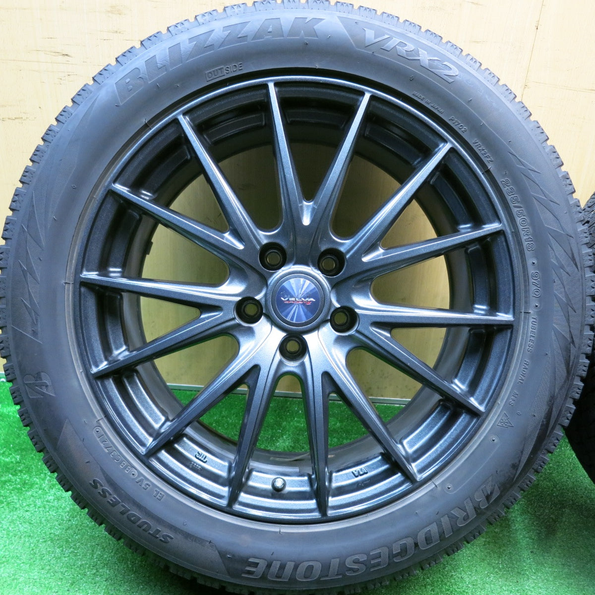 4本価格★スタッドレス 235/50R18 ブリヂストン ブリザック VRX2 VELVA SPORTZ ヴェルヴァ 18インチ PCD114.3/5H★5122501HAス
