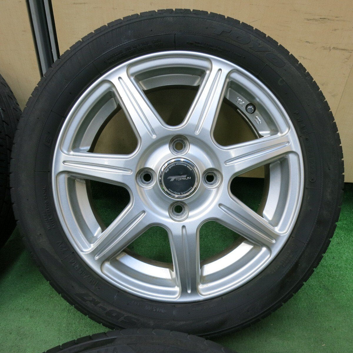 4本価格！23年★165/55R14 ヨコハマ エコス ES31 トーヨー SD-K7 TOPRUN トップラン 14インチ PCD100/4H★5022812SYノ