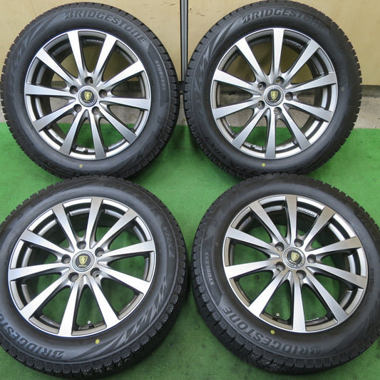 バリ溝！23年！ほぼ10分★スタッドレス 215/55R17 ブリヂストン ブリザック VRX2 MANARAY SPORT マナレイ スポーツ 17インチ PCD114.3/5H★5070104TTス