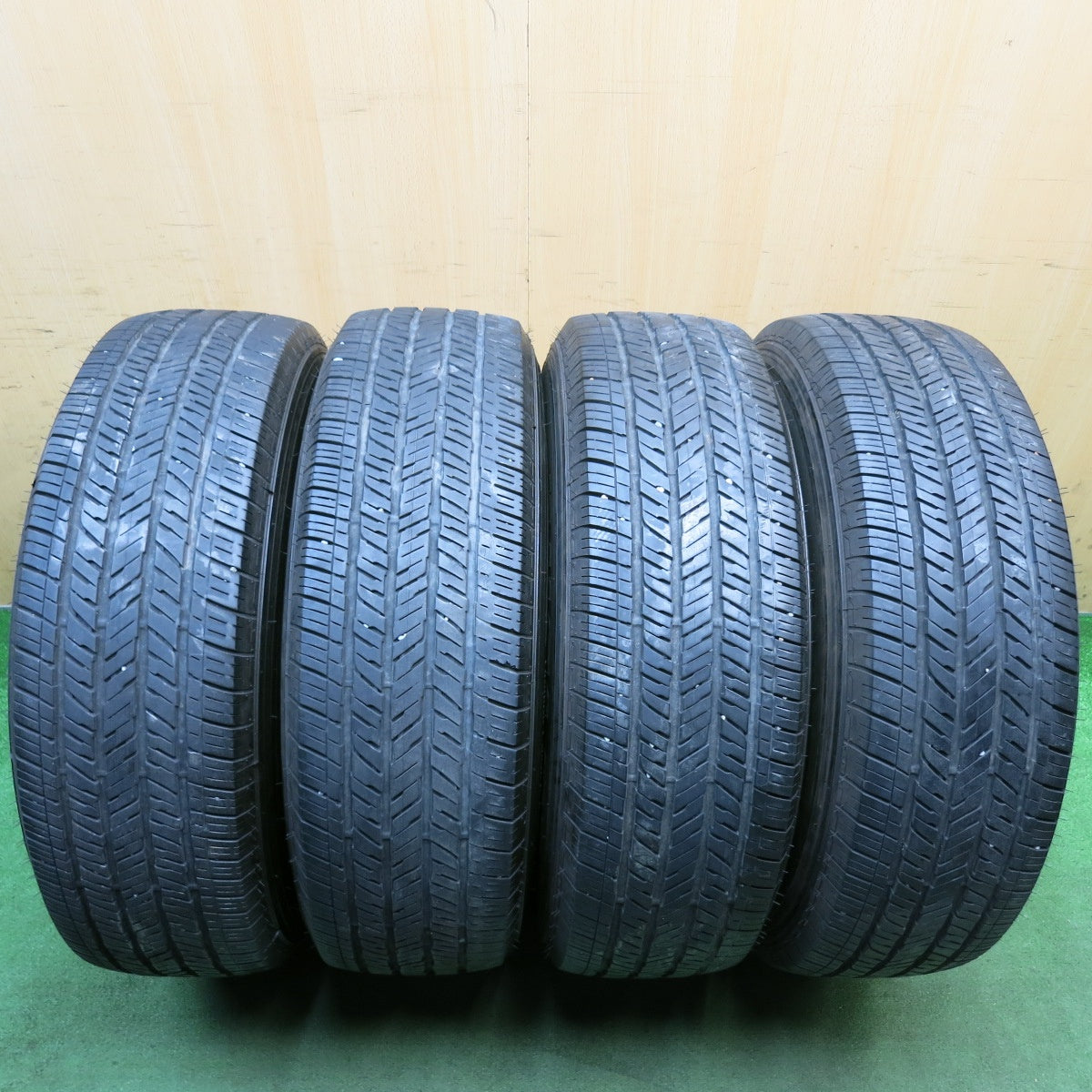 バリ溝！キレイ！9分◎ジープ JL ラングラー サハラ アルティテュード 純正 255/70R18 ブリヂストン デューラー H/T 685 18インチ PCD127/5H◎6092002HAノ