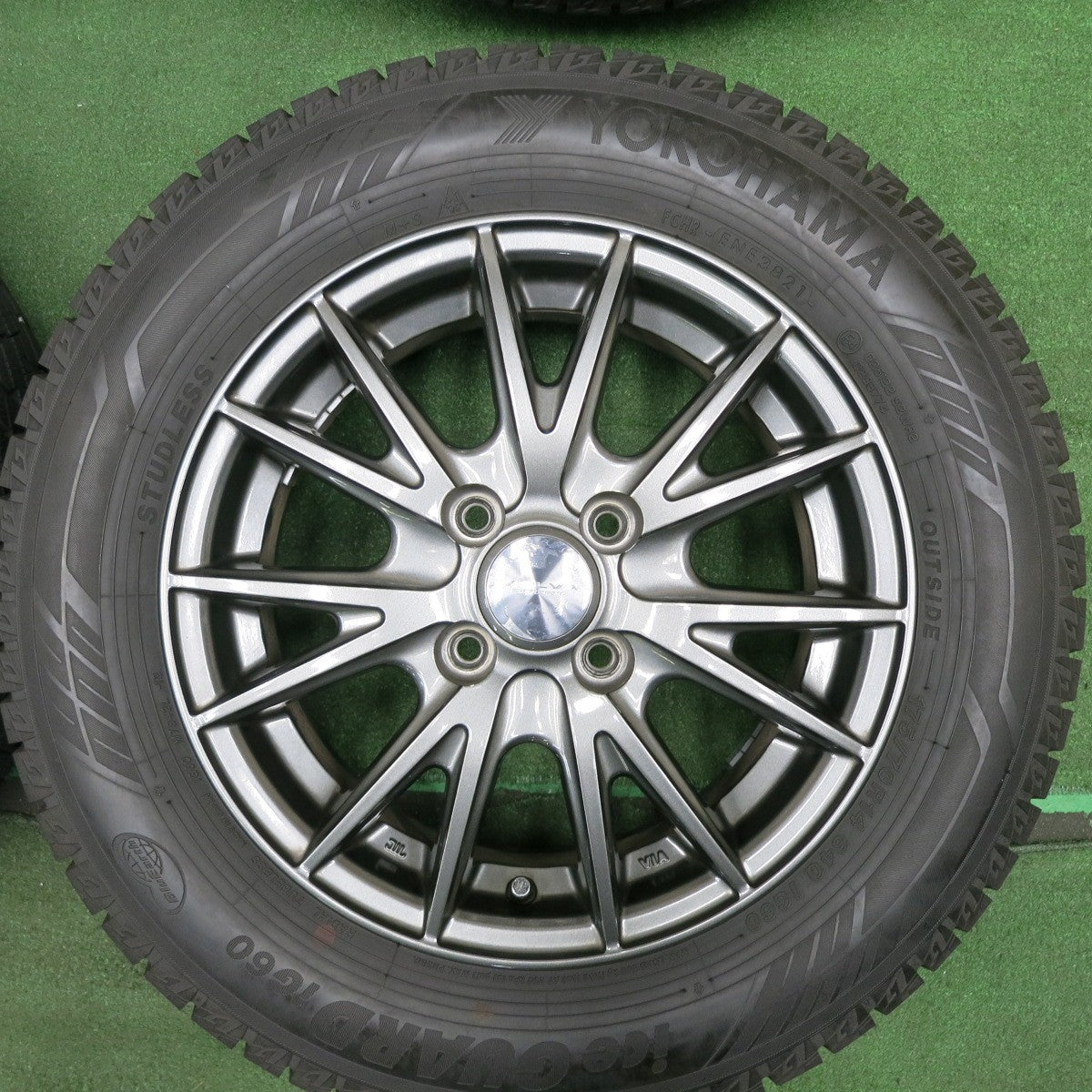 *送料無料* 4本価格！21年★スタッドレス 175/70R14 ヨコハマ アイスガード iG60 VELVA SPORT ヴェルヴァ 14インチ PCD100/4H★4040302TNス