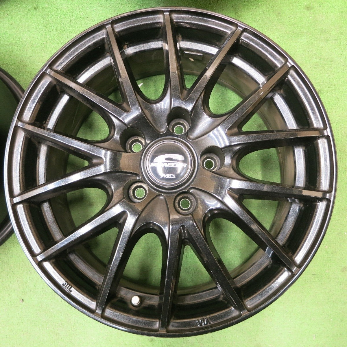 4本価格★SCHNEIDER MiD シュナイダー マルカ 16インチ ホイール 16×6.5J PCD114.3/5H★5040105ナホ
