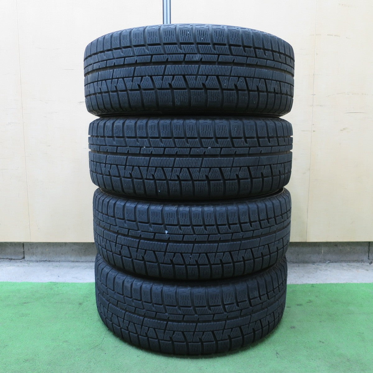 バリ溝！9分★86 BRZ 等 205/55R16 スタッドレス ヨコハマ アイスガード iG50 プラス WAREN ヴァーレン 16インチ PCD100/5H★6051102NGス