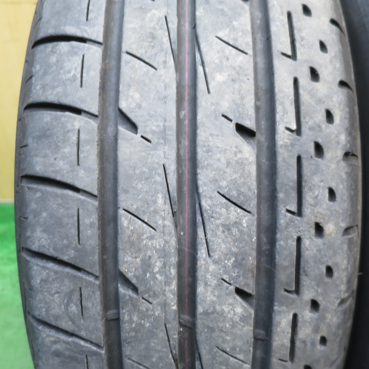 バリ溝！9分★トヨタ 30系 エスティマ 純正 215/60R16 ブリヂストン LUFT RV2 16インチ PCD114.3/5H★6032408NJノ