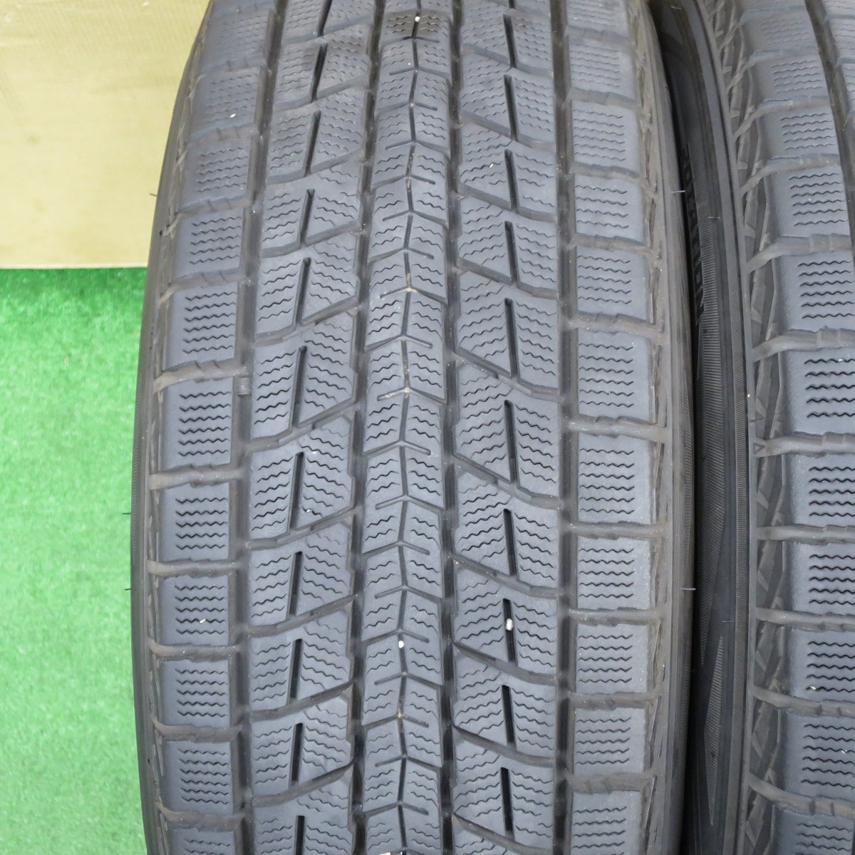 バリ溝！22年！キレイ！9.5分★スタッドレス 225/60R18 ダンロップ ウインターマックス SJ8 SJ8+ AIRNOVA エアノヴァ 18インチ PCD114.3/5H★6030802NKス