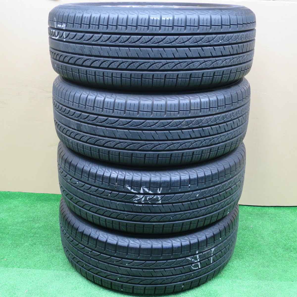 バリ溝！23年！キレイ！9.5分★トヨタ RAV4 G Z パッケージ 純正 235/55R19 ヨコハマ AVID GT 19インチ PCD114.3/5H★5112806NKノ