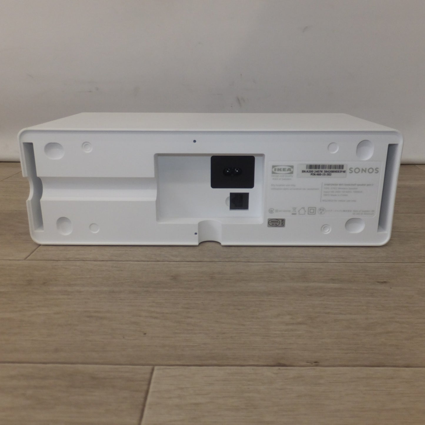 [送料無料] キレイ★イケア IKEA SONOS SYMFONISK シンフォニスク ブックシェルフ型 WiFiスピーカー 第2世代 E1922　100-240V 50-60Hz★