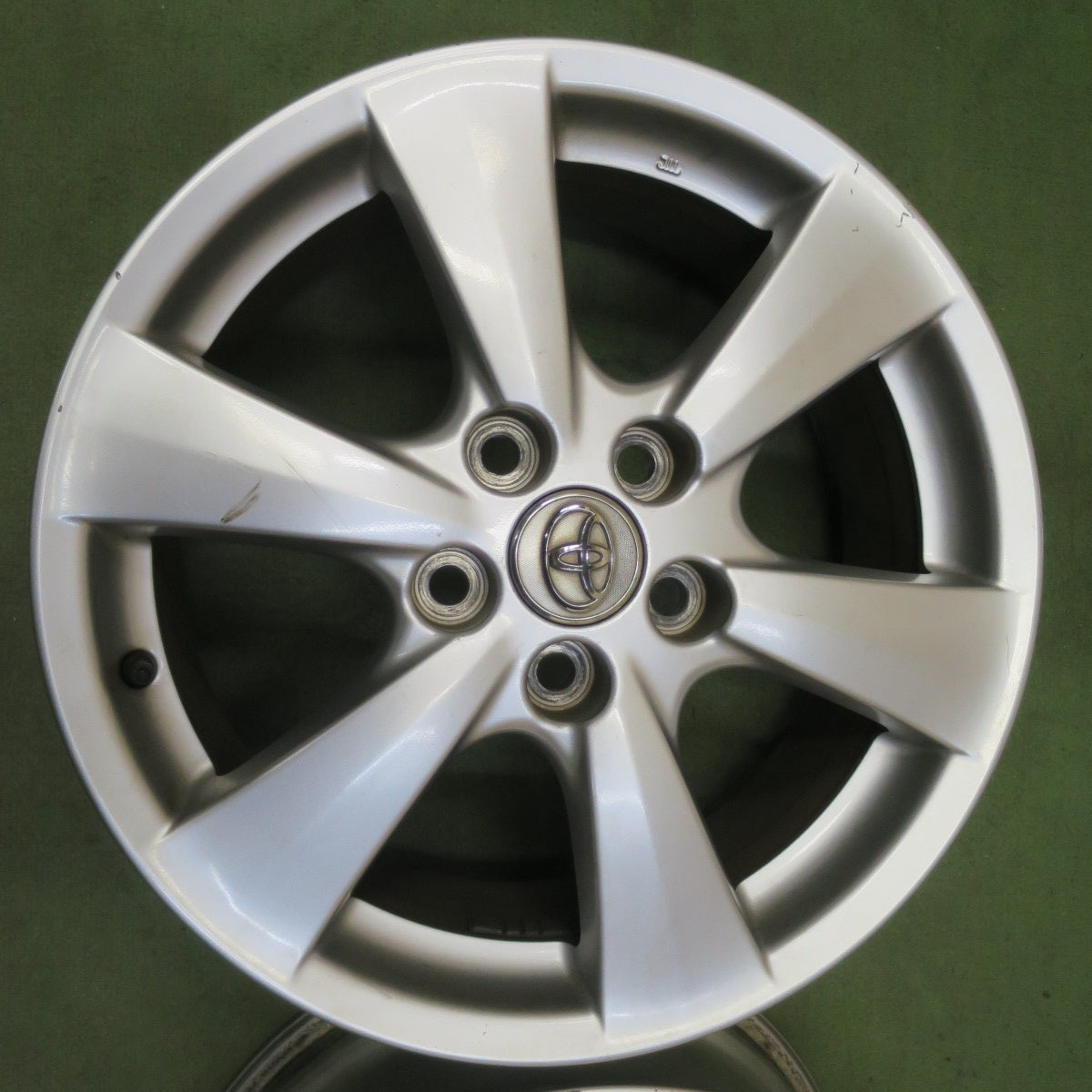 4本価格◎トヨタ AHR20 W エスティマ 純正 ホイール 17インチ 17×7J PCD114.3/5H◎6100703HNホ