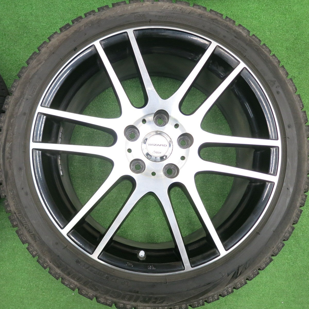 [送料無料] 4本価格★スタッドレス 225/45R18 ブリヂストン ブリザック VRX WIZARD ATECH ウィザード PCD114.3/5H★4102905HAス