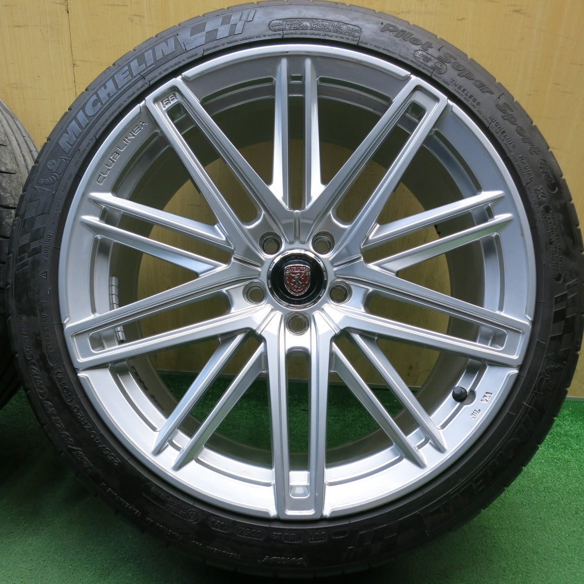 4本価格◎ベンツ 等 CLUB LINEA CRIMSON 255/40R20 ミシュラン Pilot Super Sport NO クラブ リネア クリムソン 20インチ PCD112/5H◎6071810HAノ