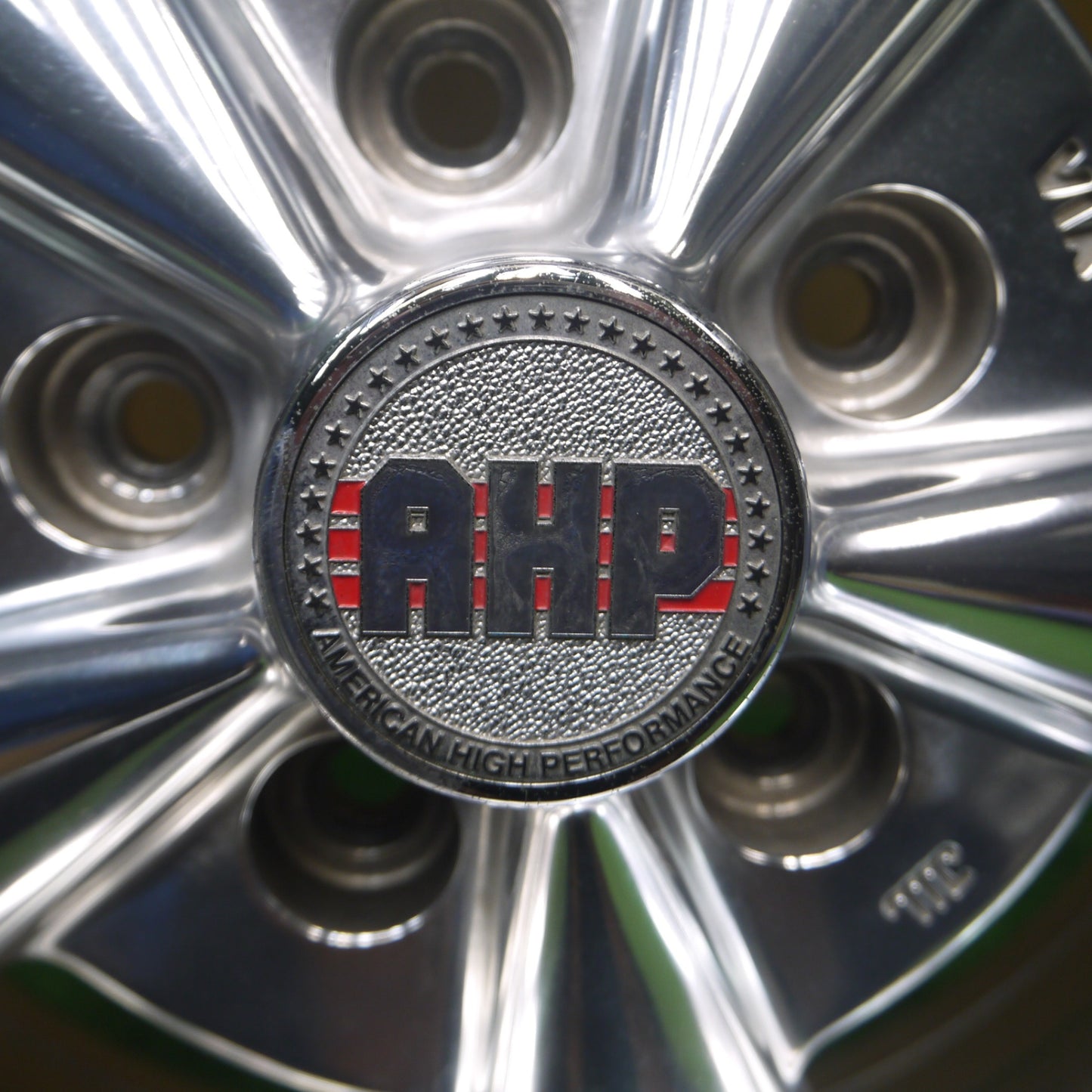 [送料無料] バリ溝！9.5分 レア★AHP C5S AMERICAN HIGH PERFORMANCE クレーガー 205/50R16 ブリヂストン ダンロップ アメリカン ハイパフォーマンス PCD114.3/5H★5030411Hノ