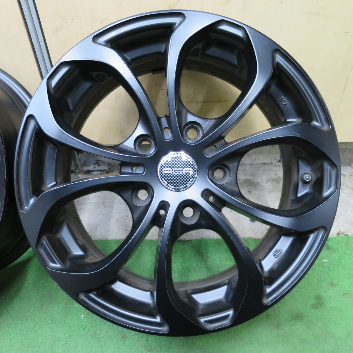 4本価格◎BMW MINI 等 AGA Movius モビウス 16インチ ホイール 16×6.5J PCD120/5H◎6091201NGホ