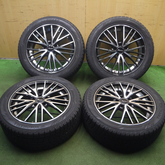 *送料無料* バリ溝!キレイ!9分★スタッドレス 225/50R18 ヨコハマ アイスガード iG60 Precious プレシャス 18インチ PCD114.3/5H★4032216Hス