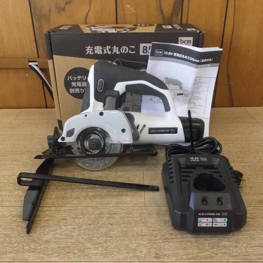 [送料無料] ★DCM 充電式丸のこ 85mm T-CS108V　バッテリー T-BP108V15A　充電器 T-CH108V　10.8V セット★